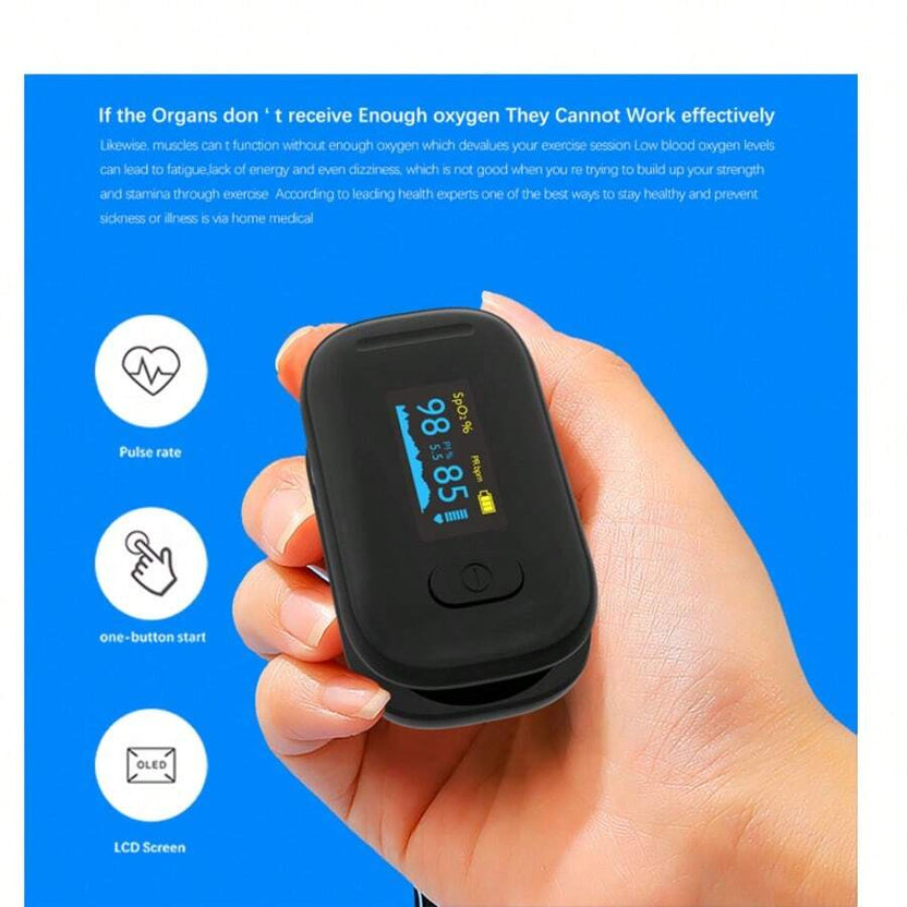 Oferta del 50% - Oxímetro de pulso de dedo para uso doméstico