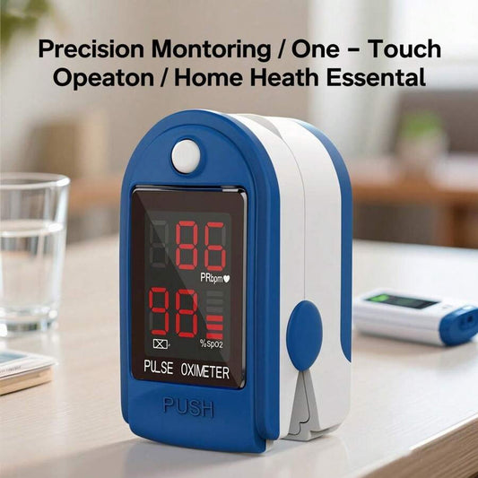 Oxímetro de pulso de dedo: monitor portátil de SpO2 y O2