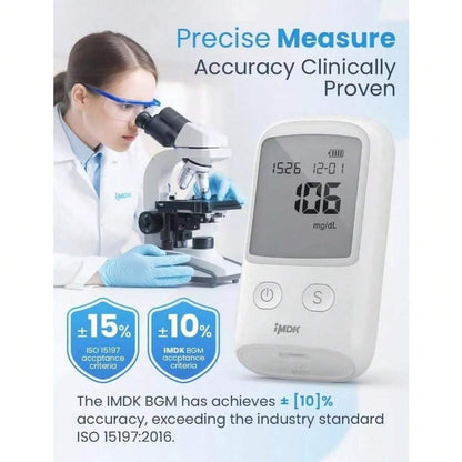 Kit de prueba de diabetes con medidor de glucosa en sangre en oferta